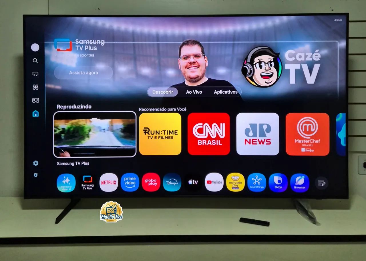 75 POLEGADAS SAMSUNG TV SMART WIFI COMPLETA 