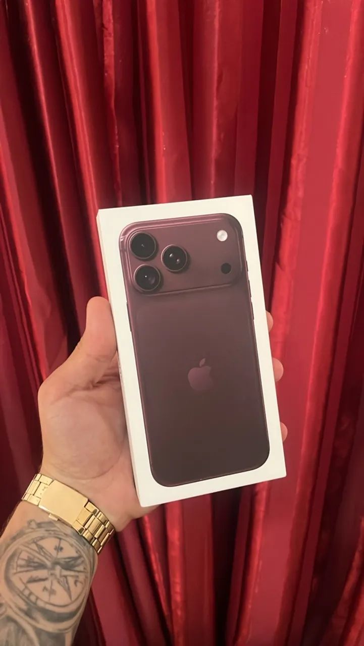 iPhone 18 Pro Max 256GB - Bordô - Lacrado