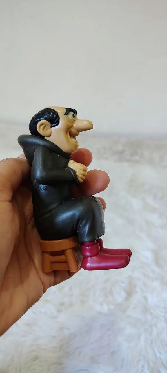 Figura boneco Gargamel Smurf  - Foto 3