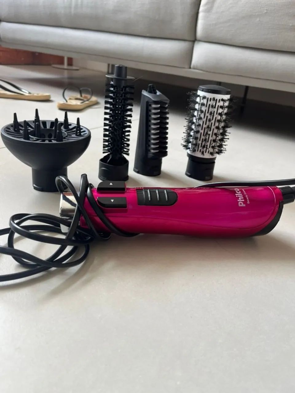 Escova secadora rotatória 4 em 1 Philco