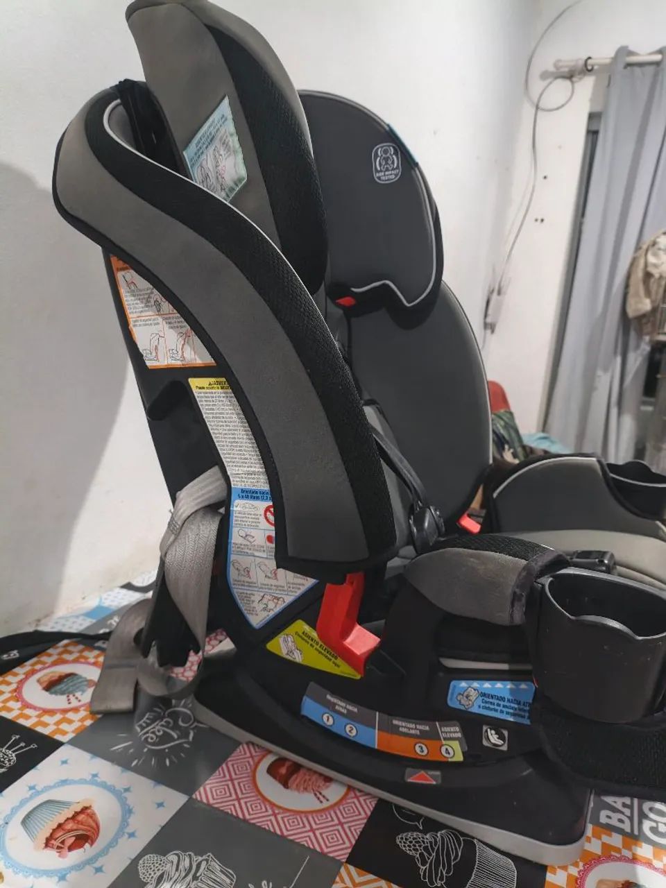 Vendo cadeirinha de carro marca graco protect plus, estado se nova  - Foto 2