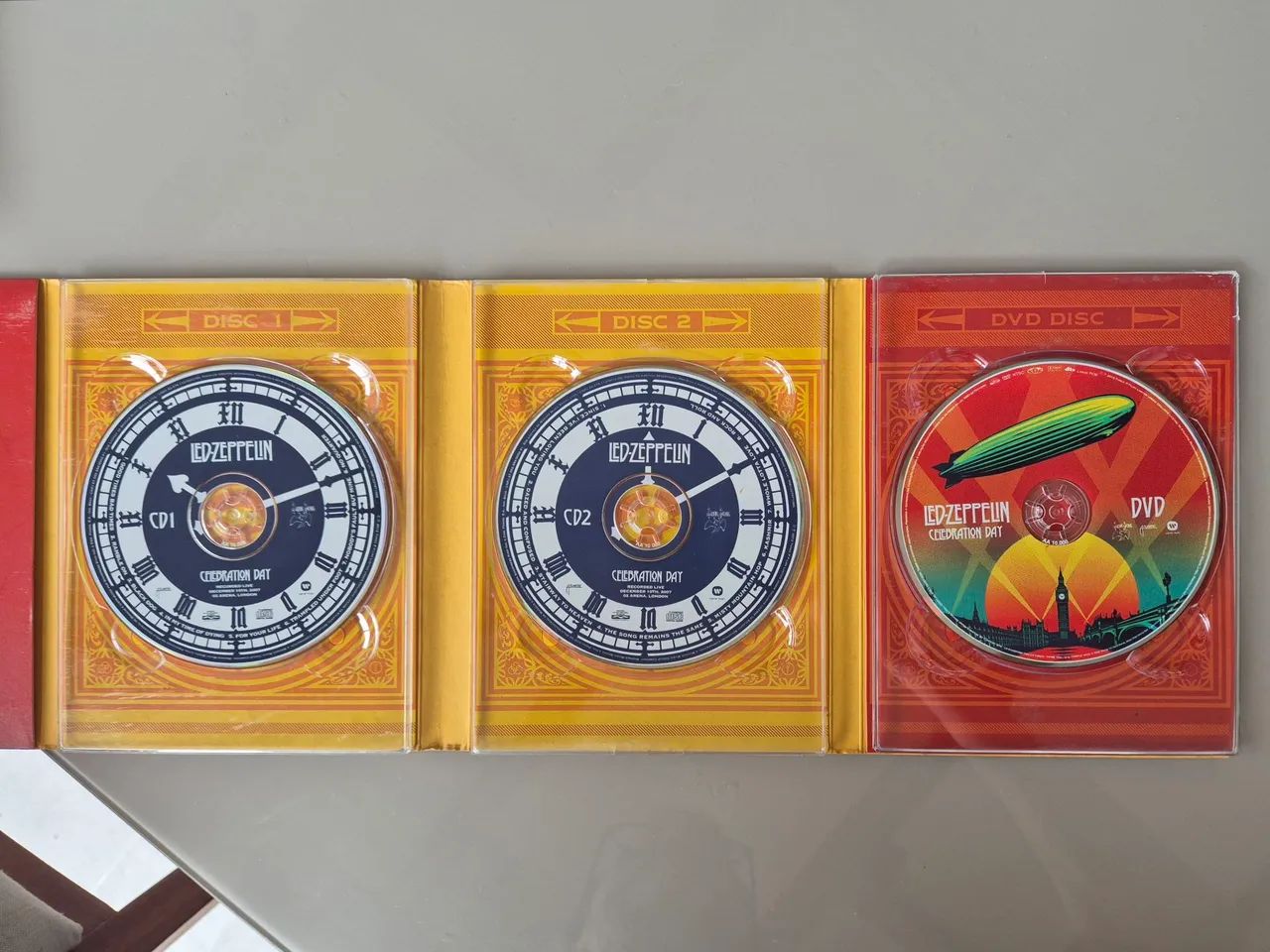 Box Led Zeppelin Celebration Day CD e DVD - Foto 4