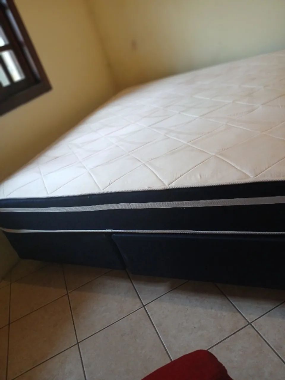 Cama Queen nova com colchao - Foto 4