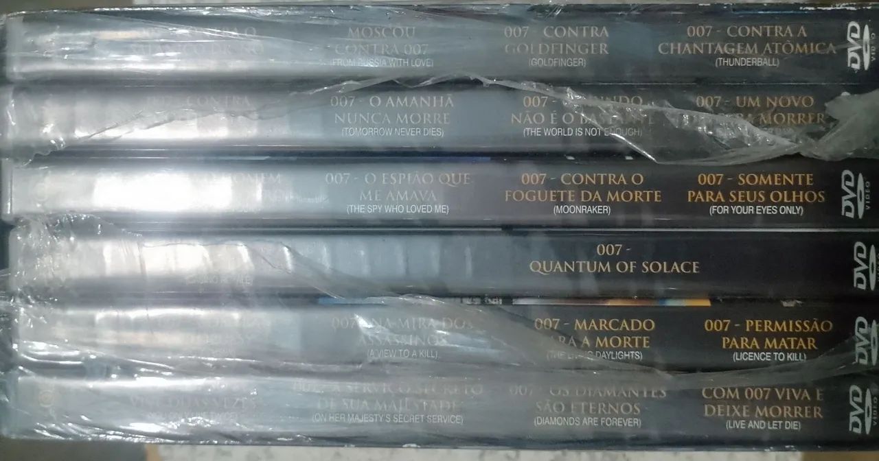 Promoção!!! Box Com 22 Dvds James Bond 007!!! - Foto 3