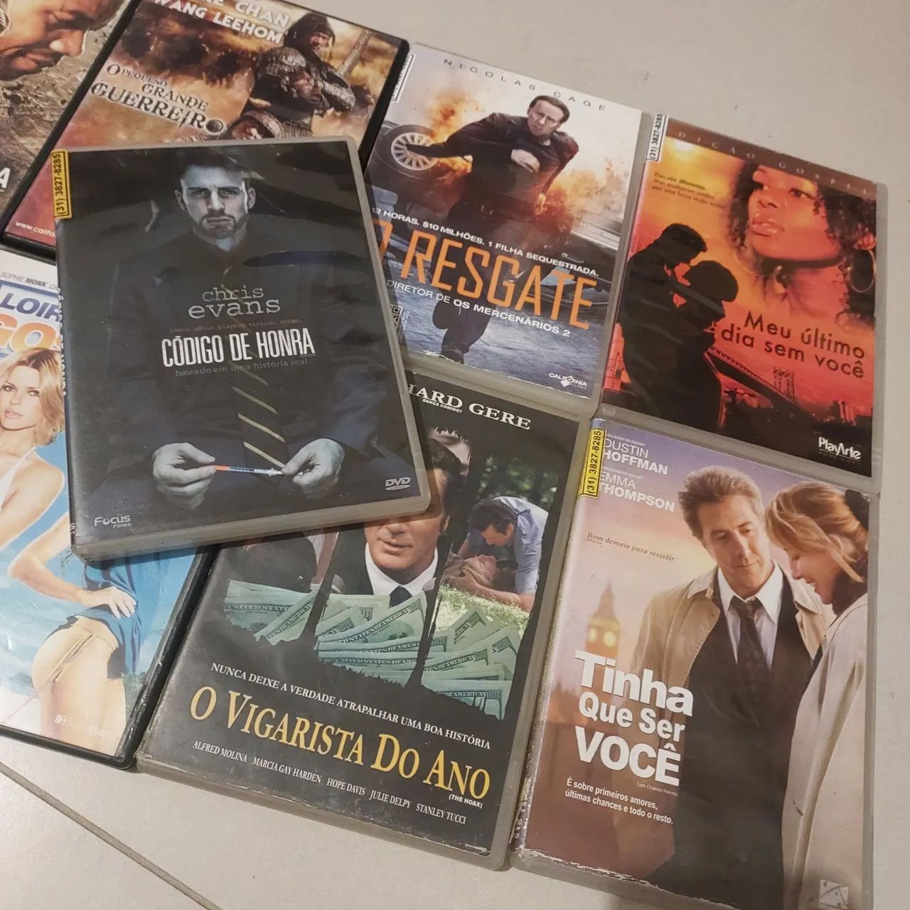 Lote 9 DVDs 55 reais ou 10 cada - Foto 2