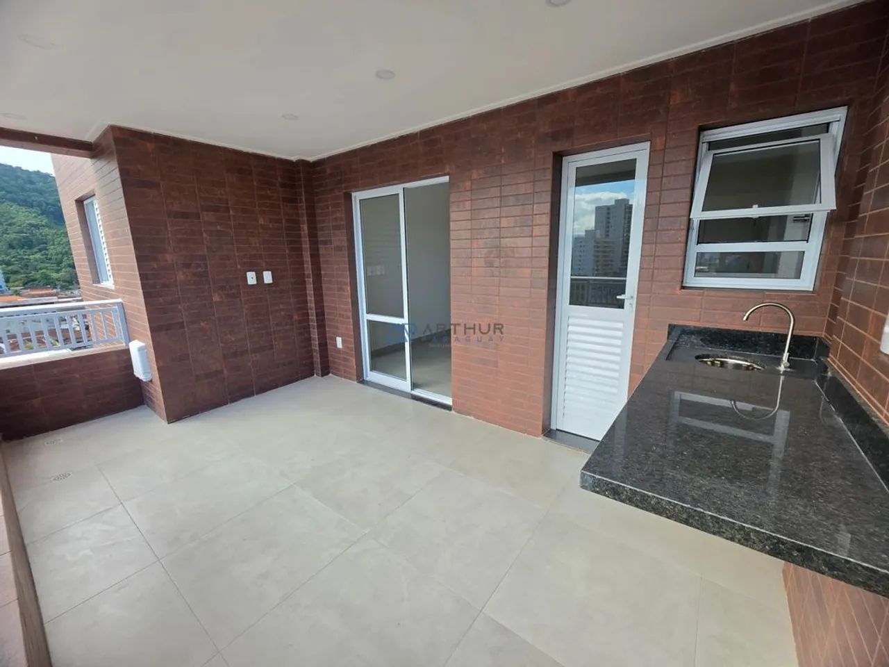 Apartamento à venda em Praia Grande no Canto do Forte com 2 dormitórios - Foto 3