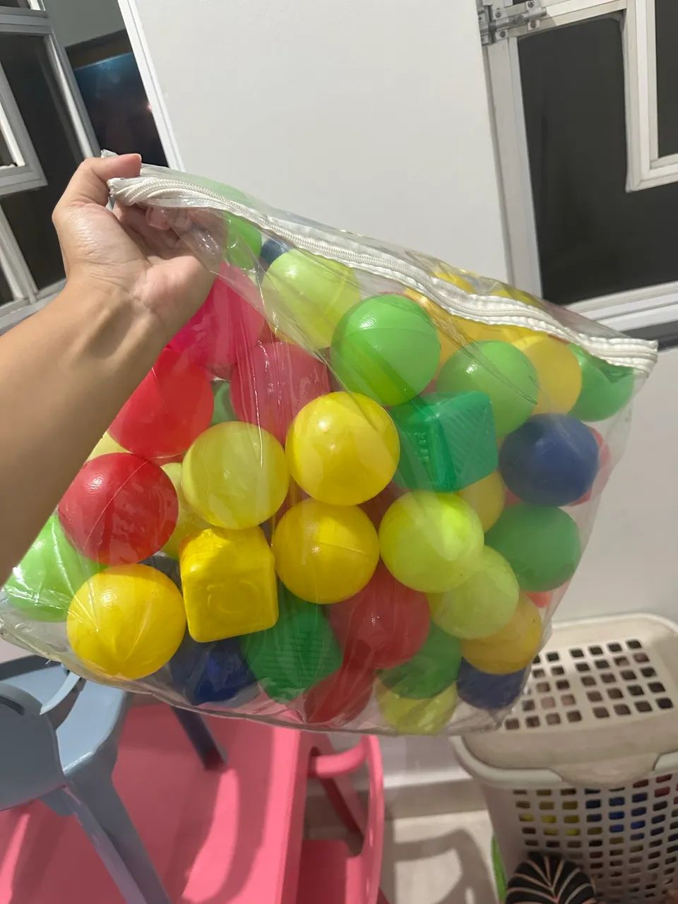 Saco de bolinhas 