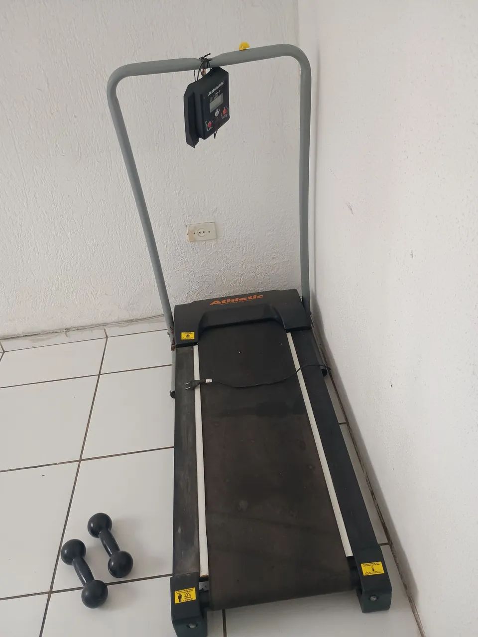 Esteira eletrônica academia em casa