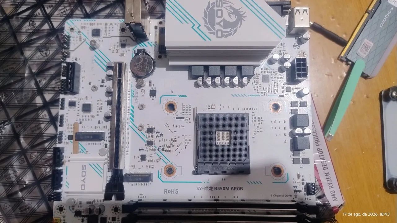 Placa mãe am4 - Foto 4