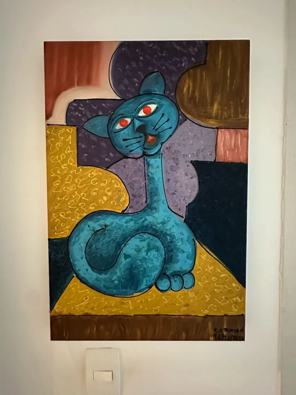Quadro em tela pintado a mão  - Foto 2