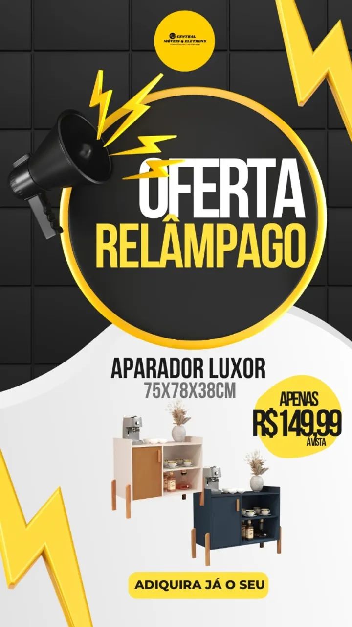 Aparador Luxor PRONTA ENTREGA