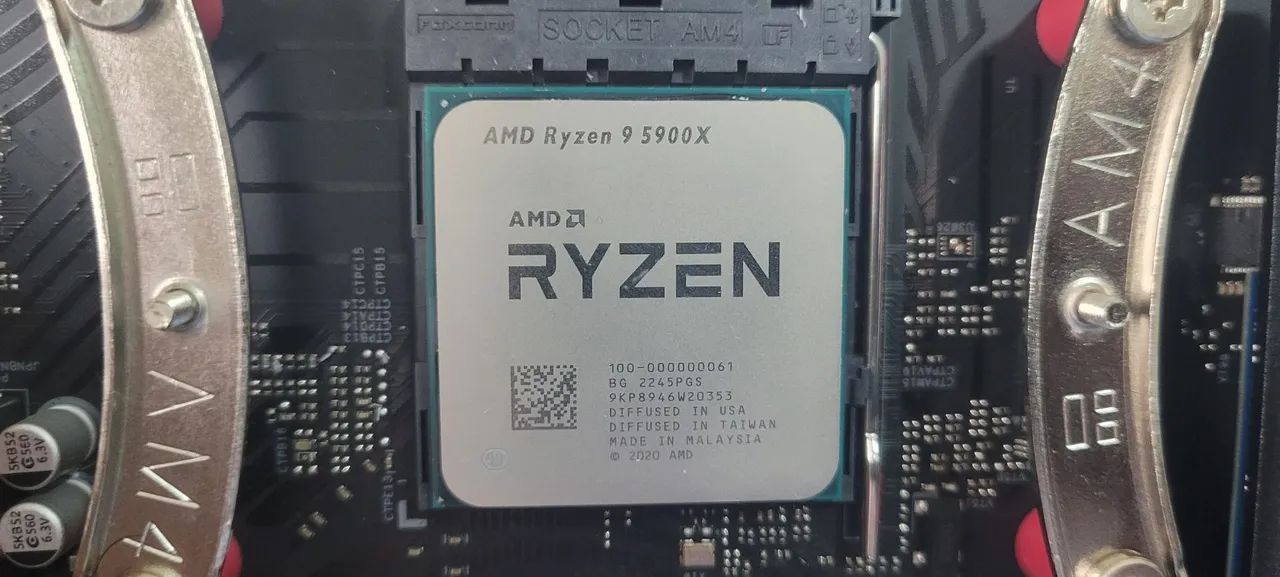 Kit Upgrade Ryzen 5900X +32GB Ram +NVMe 1TB +B550M PG Riptide +Fonte XPG 650W 