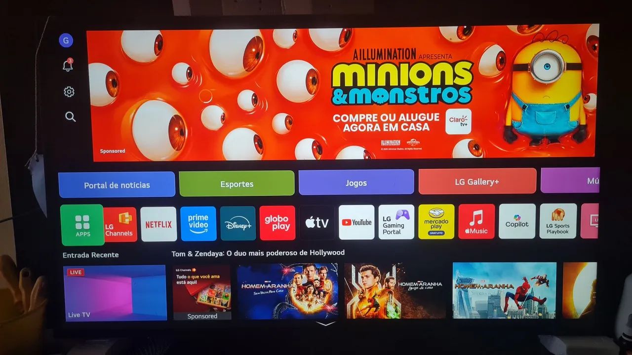 Tv 43 lg smart 4k