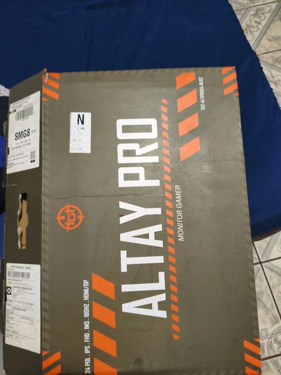 monitor gamer TGT Altay Pro de 24 polegadas  tela ips - Foto 2