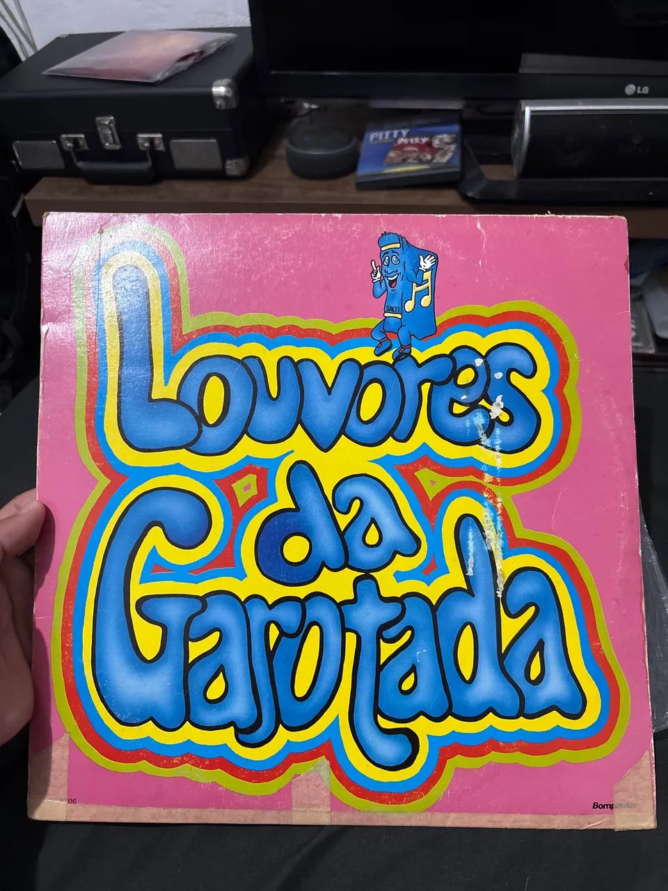 VINIL/LP LOUVORES DA GAROTADA 1 