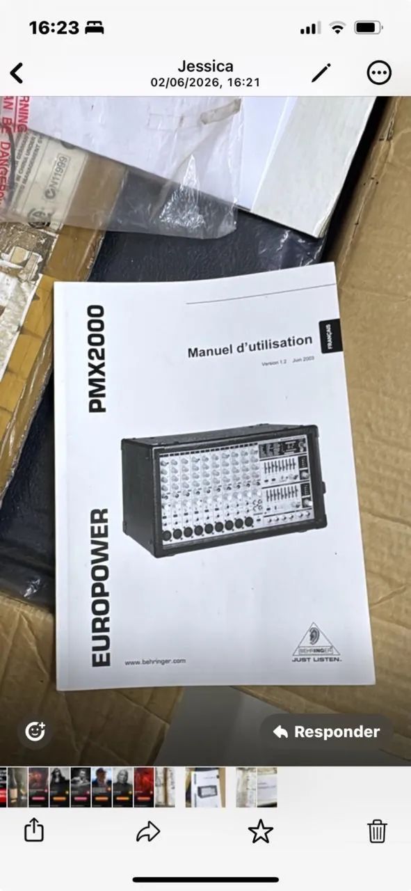 Cabeçote Behringer EuroPower PMX2000 - Foto 4