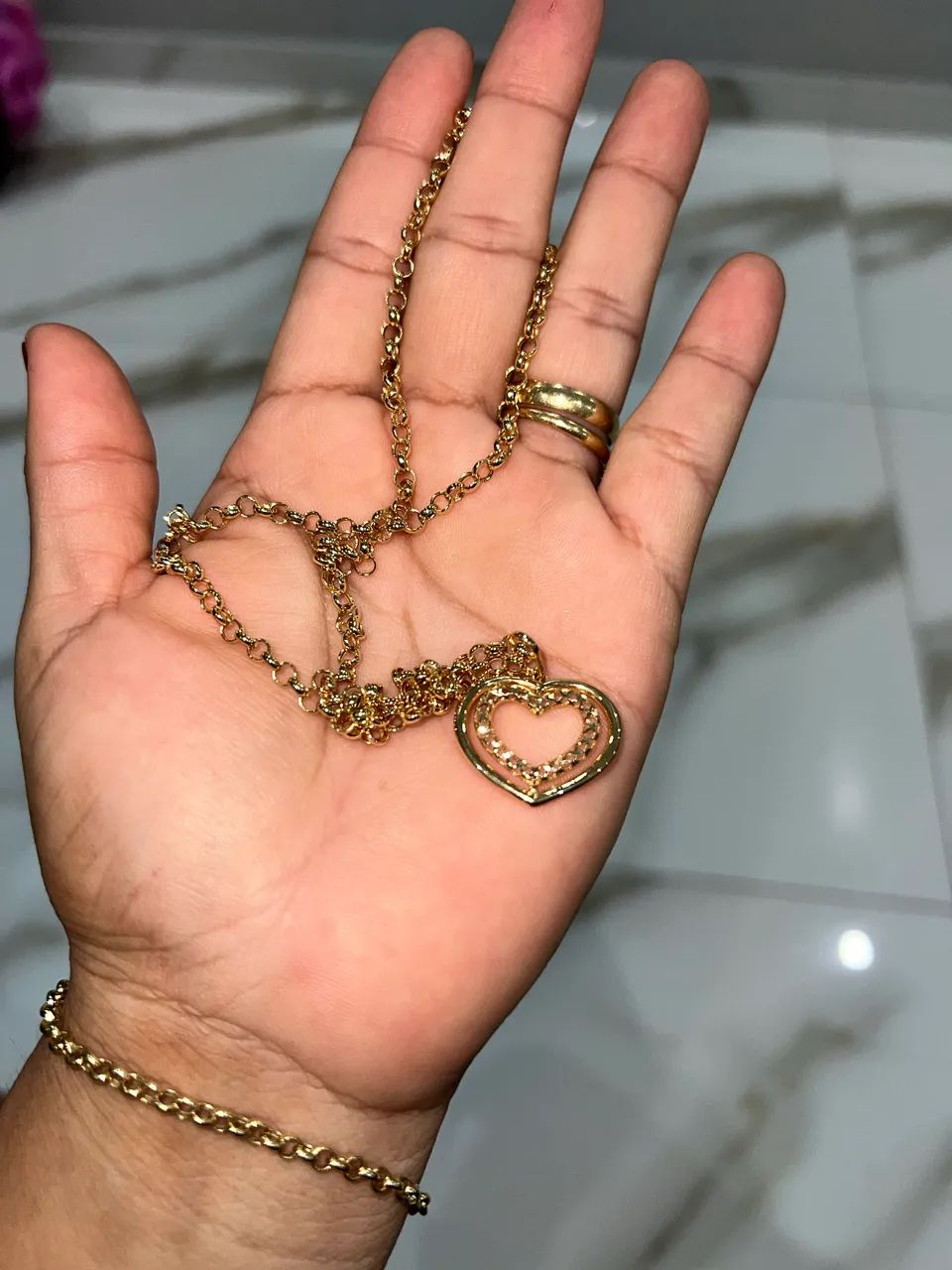 Cordão de ouro elo português  - Foto 3