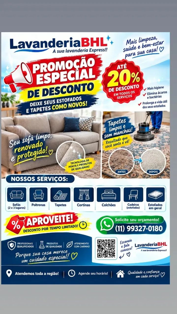 Limpeza de sofá,  tapetes