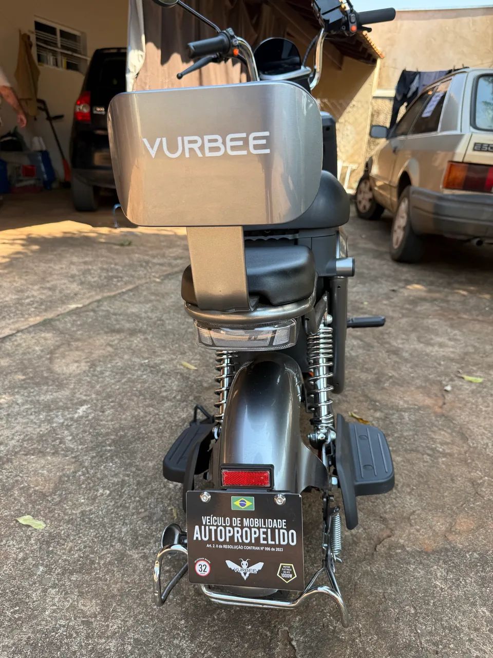 Scooter/moto elétrica usada  - Foto 4
