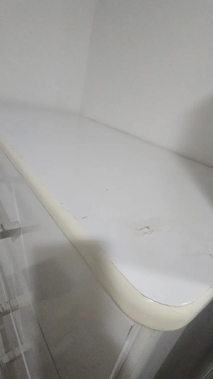Cômoda branca usada com 6 gavetas - Foto 4