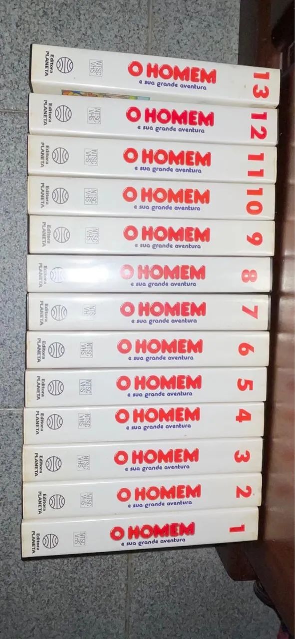 Raridades livro e Fita Vhs coleções o Honem - DVD, Blu-Ray e Vídeo