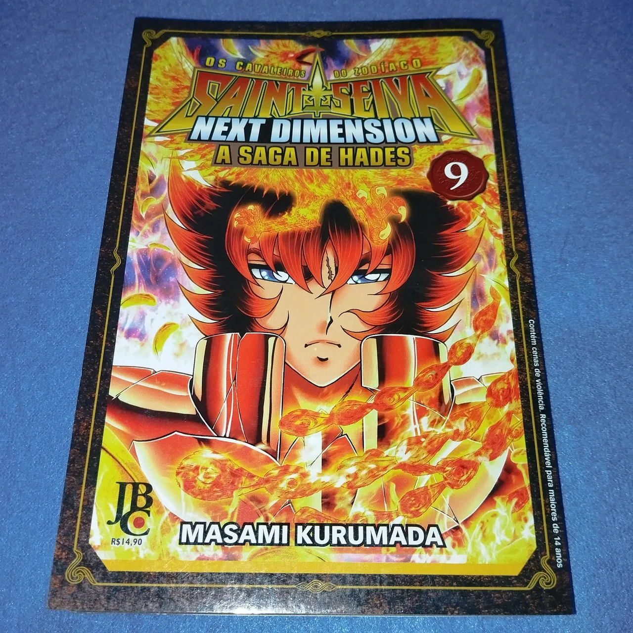Cavaleiros do Zodíaco Next Dimension volume 6 - Mangá colorido da