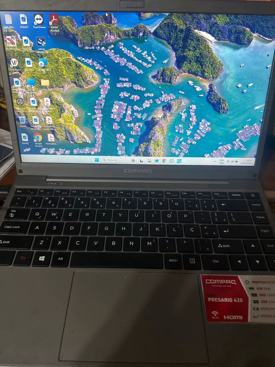 Notebook  HP Compaq  + Windows 11