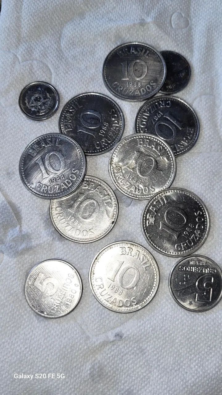 Moedas se cruzados 