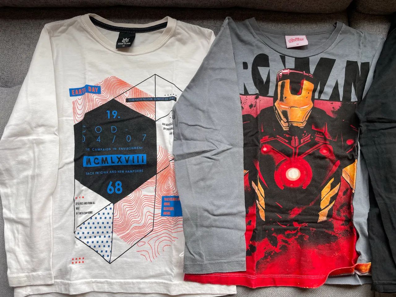 Lote camisetas tamanho 10 - Foto 4