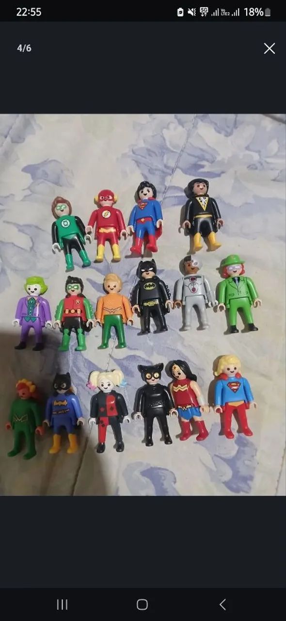 Kinder Ovo DC Playmobil 