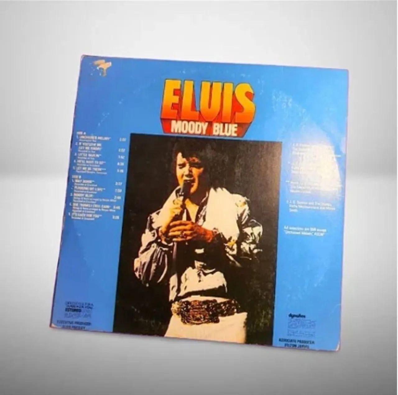 Disco de vinil Elvis Presley - Moody Blues de época  - Foto 2