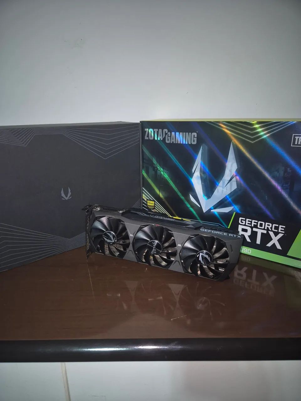 RTX 3090 24GB Zotac Trinity? Aceito Trocas e Propostas - Foto 2