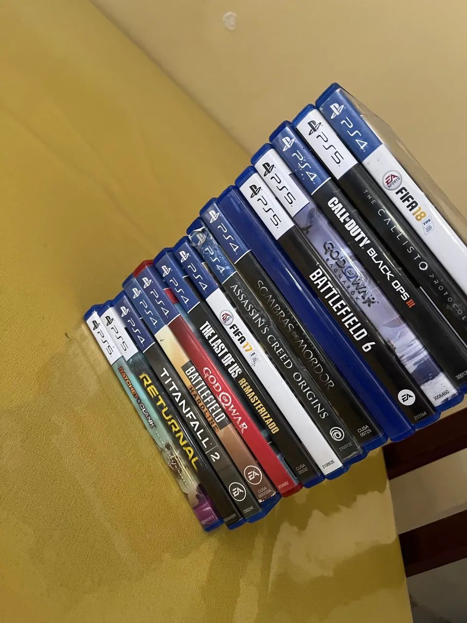 Lote de jogos ps5 e ps4