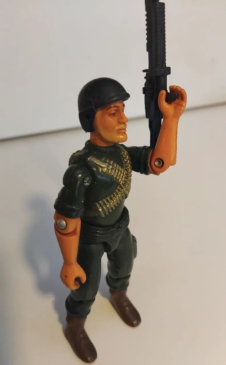 Boneco Comandos Em Ação Gi Joe Arma Pesada Estrela - Foto 3
