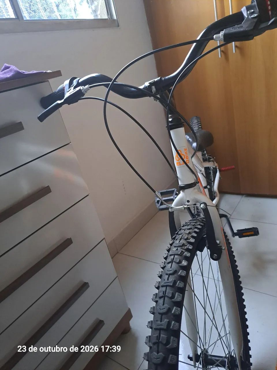 Bicicleta com marcha