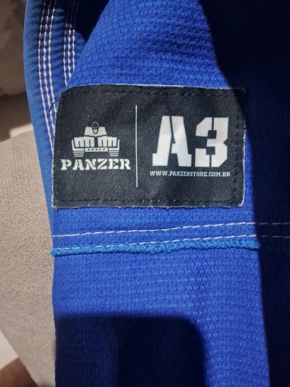 Kimono panzer A3 azul - Foto 2