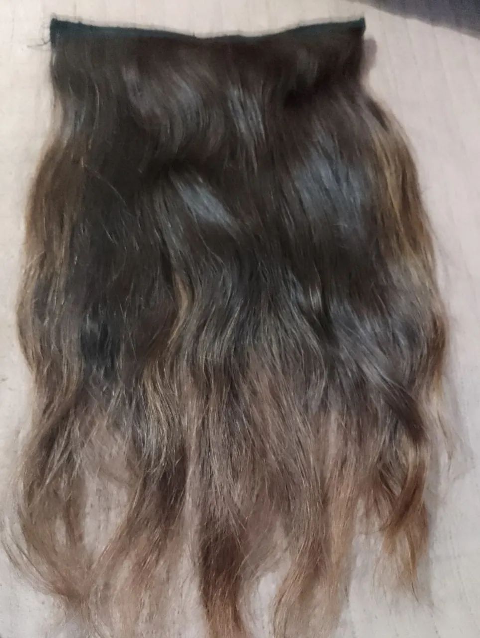 Aplique de cabelo brasileiro com tic tac  - Foto 2