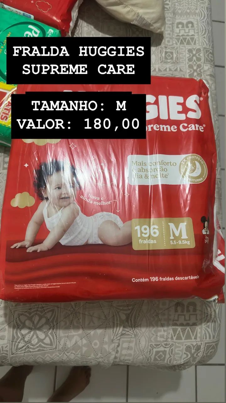 FRALDA DESCARTÁVEL M BEBÊ  - Foto 3