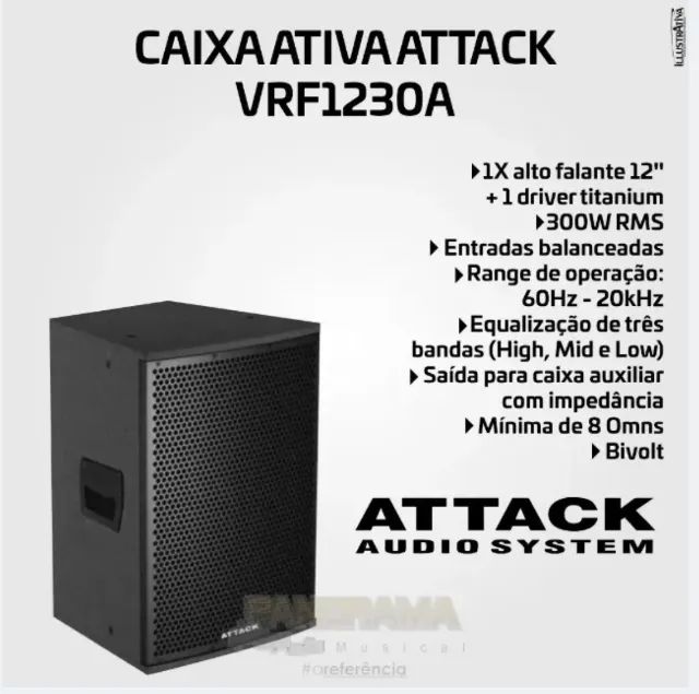 Caixa Attack 12 ativa + passiva (inspirada) - Foto 5