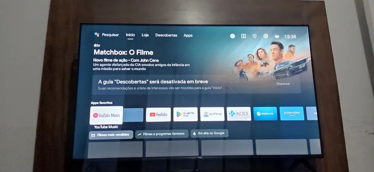 TV TCL 43 polegadas FULL HD Android 