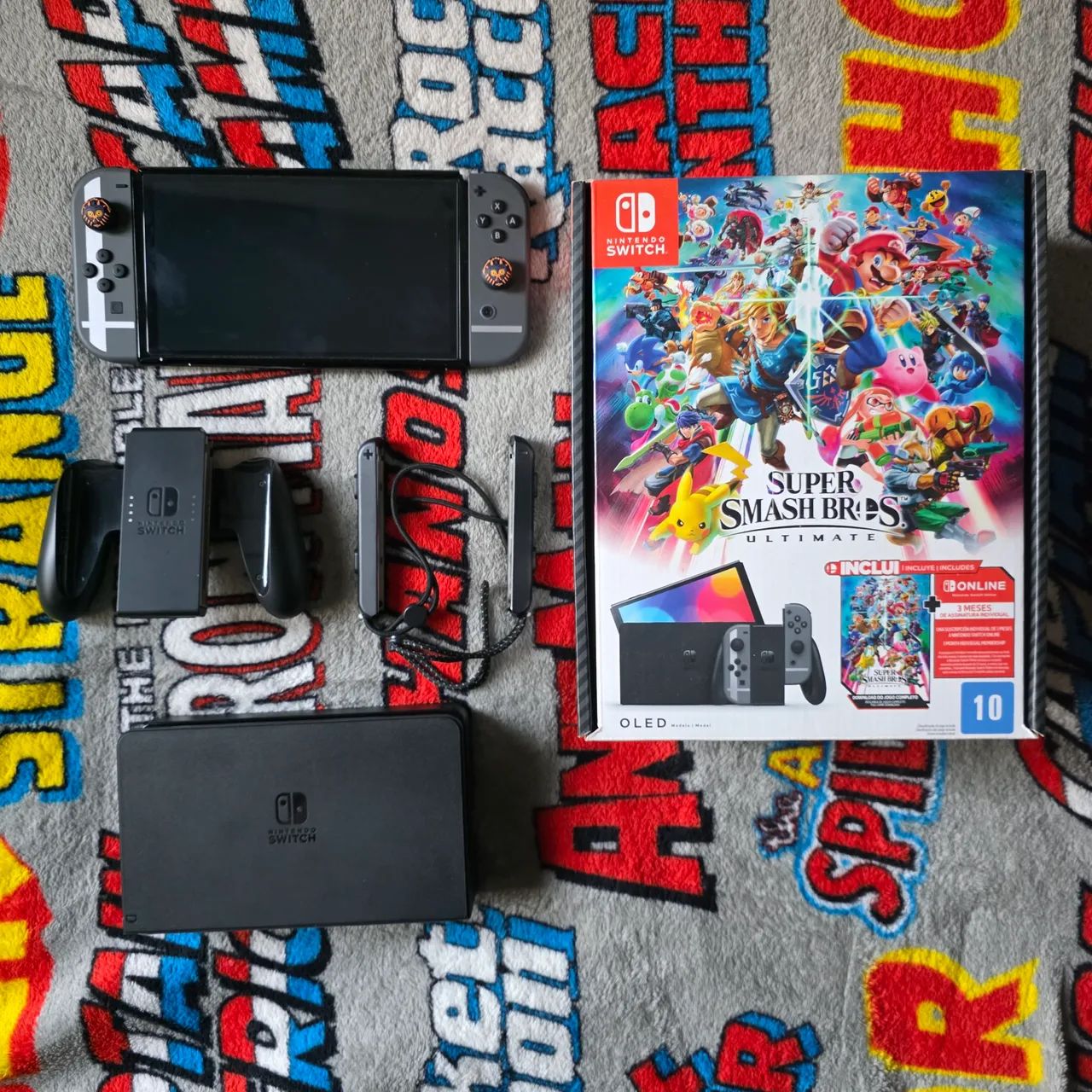 Nintendo Switch OLED (Super Smash Bros Ultimate Edition) - Foto 5