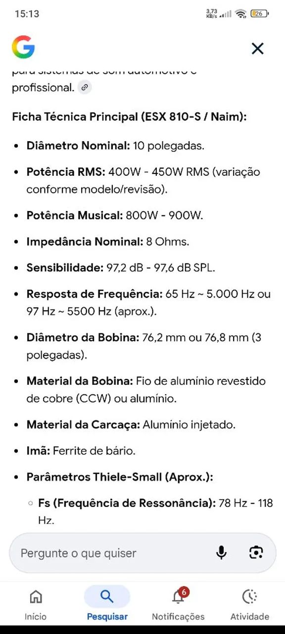 Vendo médio grave e caixote de 10 polegadas  - Foto 3