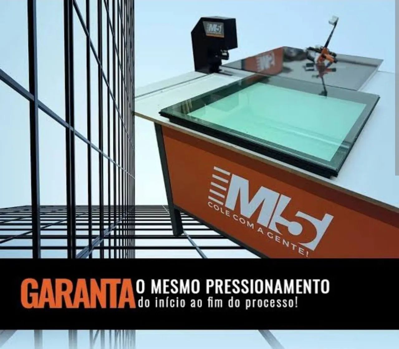 Mesa M5 para fachada/glazing Pele de vidro - Foto 4