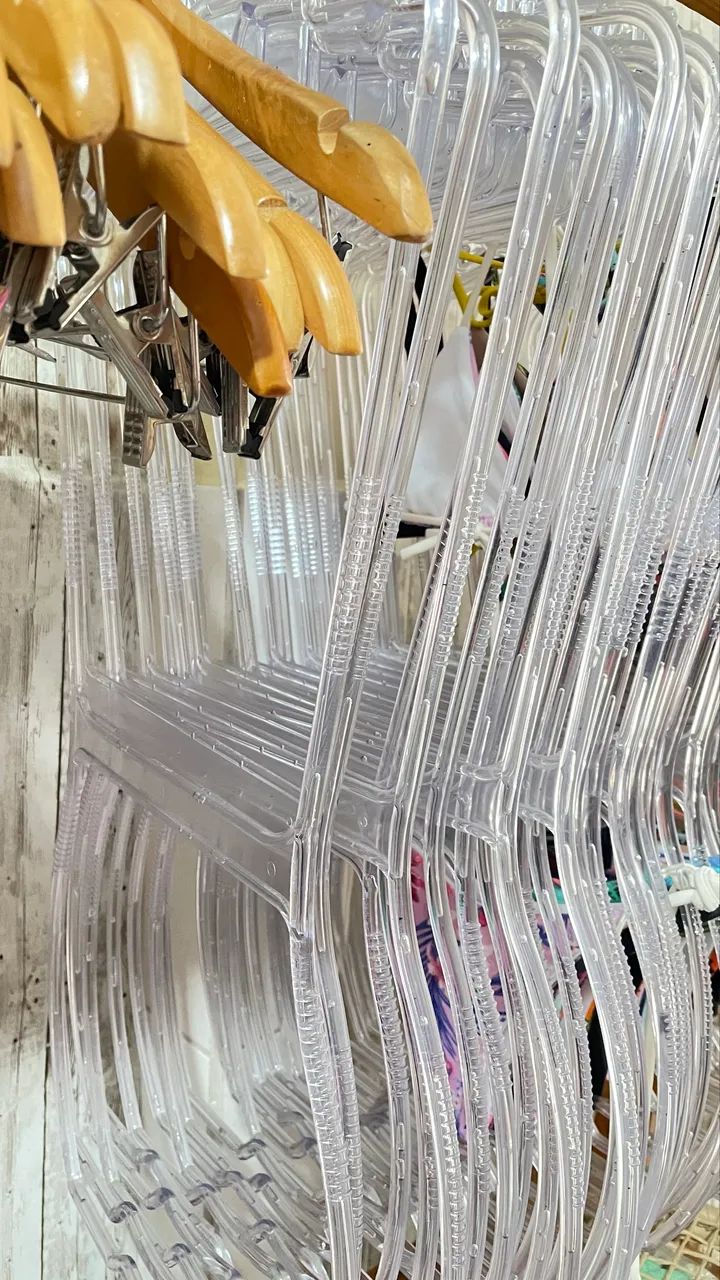 Cabide Corpinho Acrílico Transparente Manequim  - Foto 3