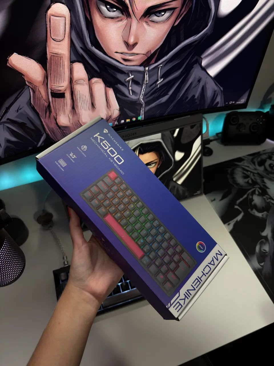 Teclado magnético Machenike M61 - Foto 3