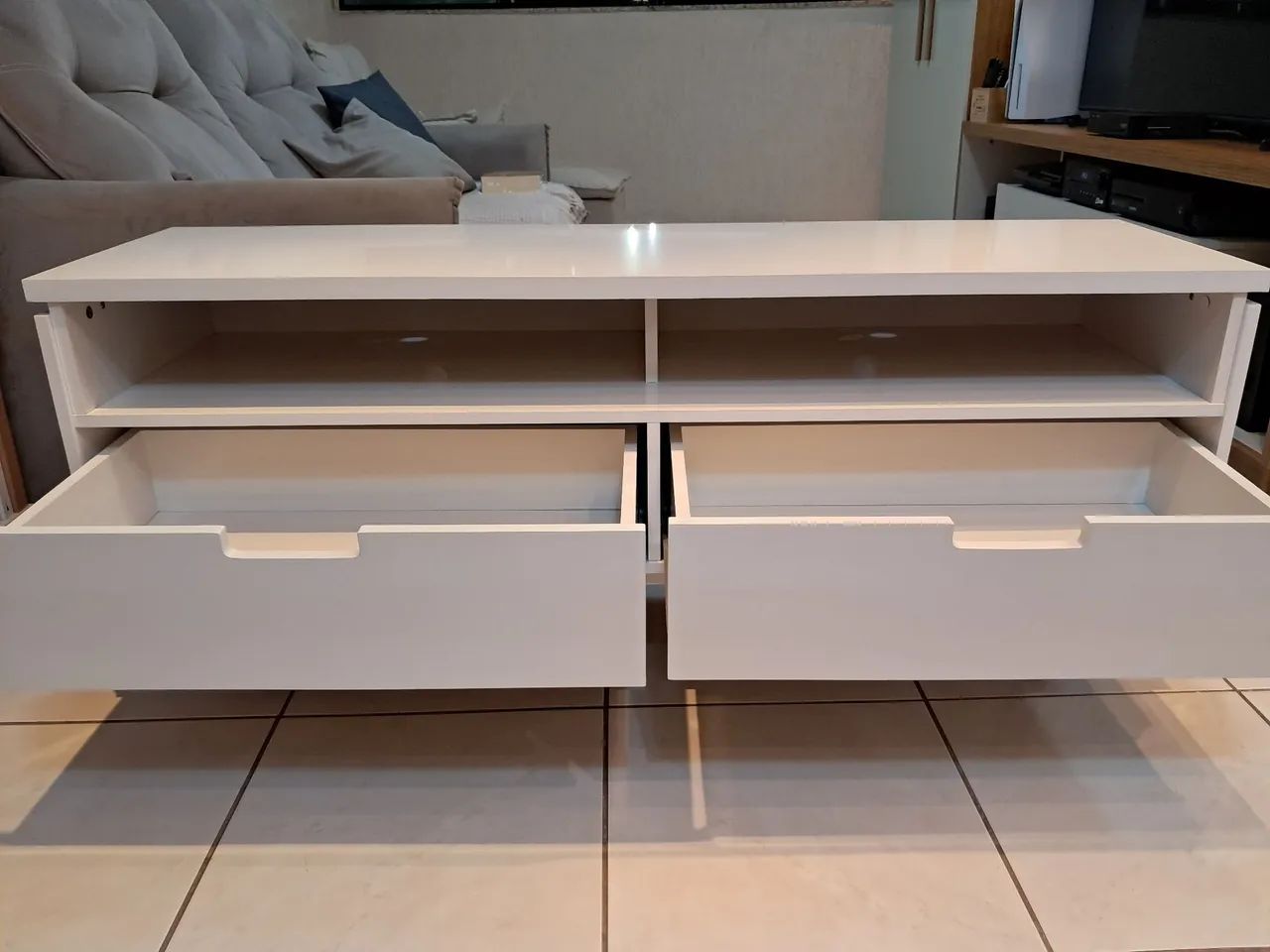 Rack para TV 60 polegadas Vintage Levis  - Foto 5