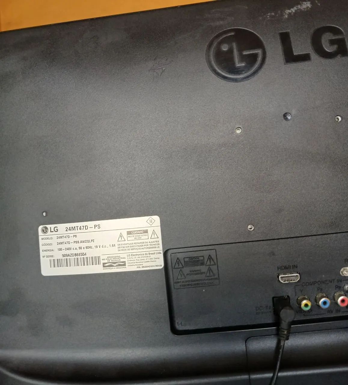 Tv monitor lg 24 polegadas nova  - Foto 3