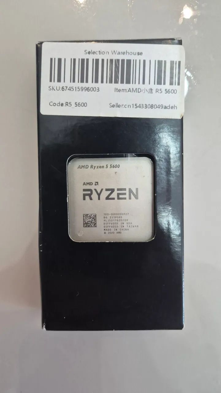 Processador Ryzen 5 5600 NOVO