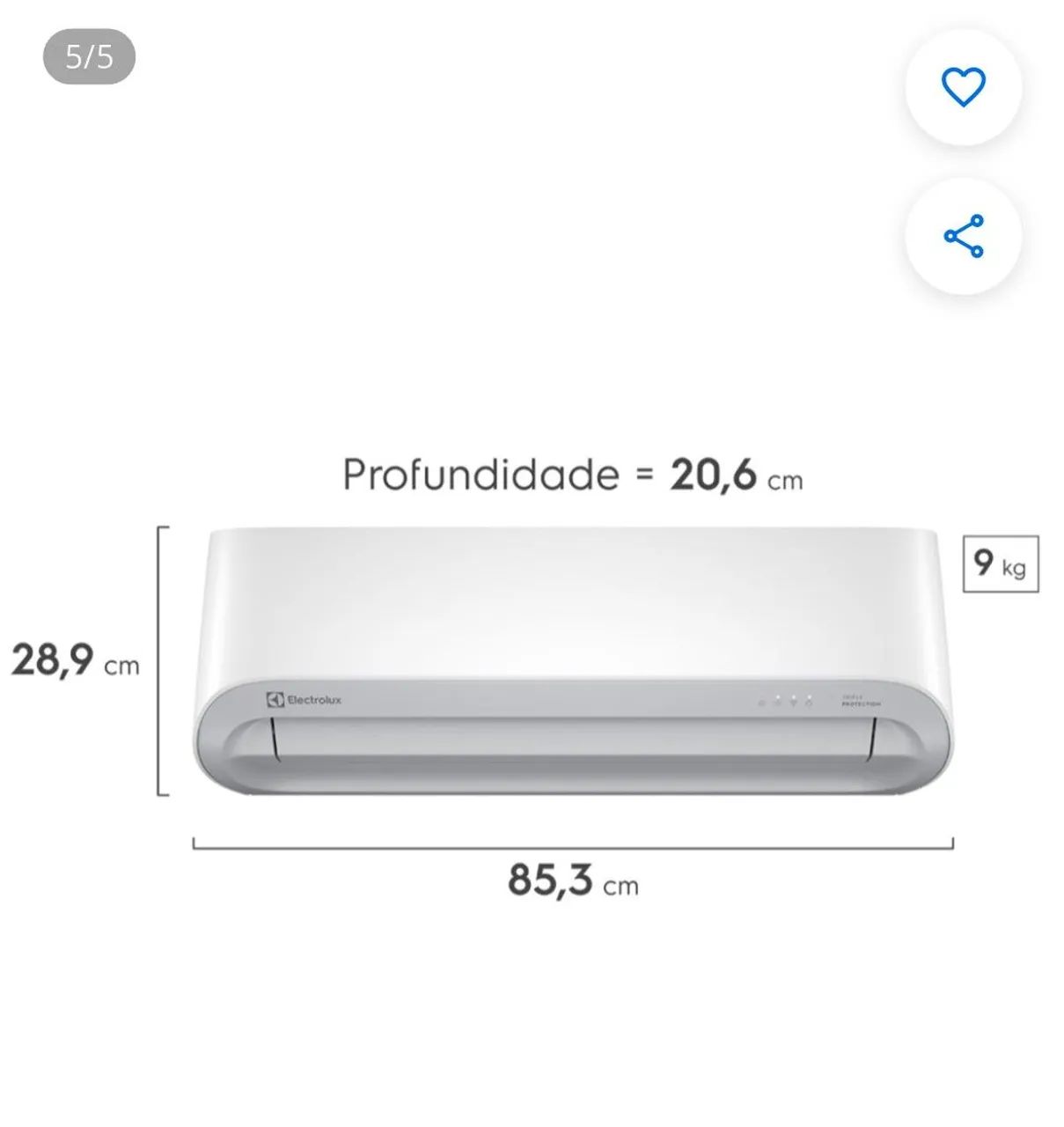Ar condicionado 12 btus..