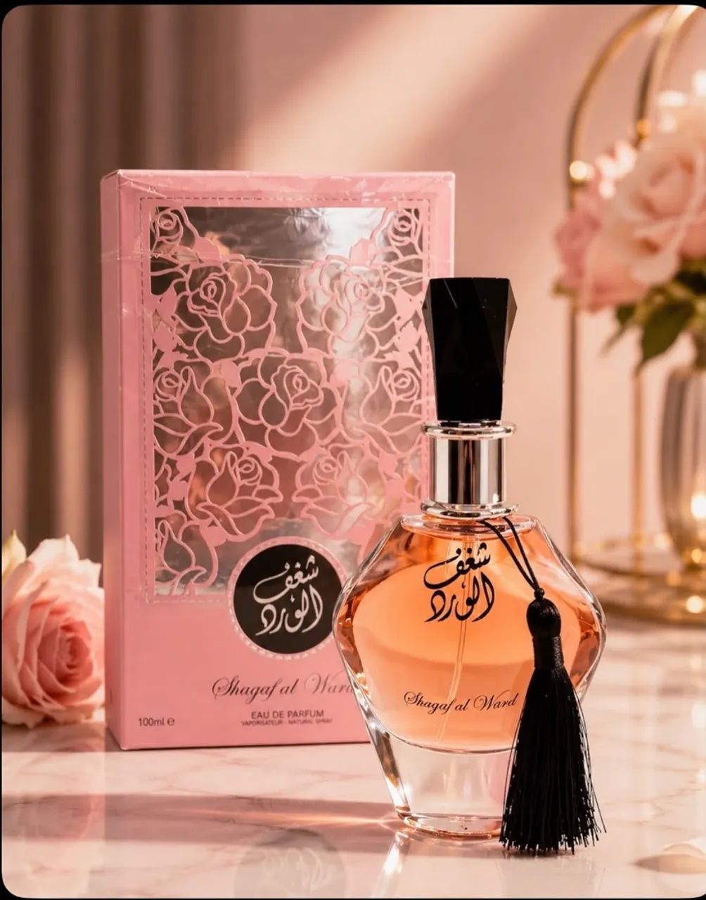 Perfume Shagaf Al Ward Eau de Parfum de 100ml.